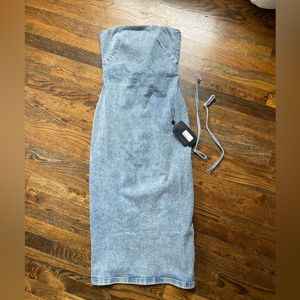 Rag & Bone Blue Denim Dress 00 NWT